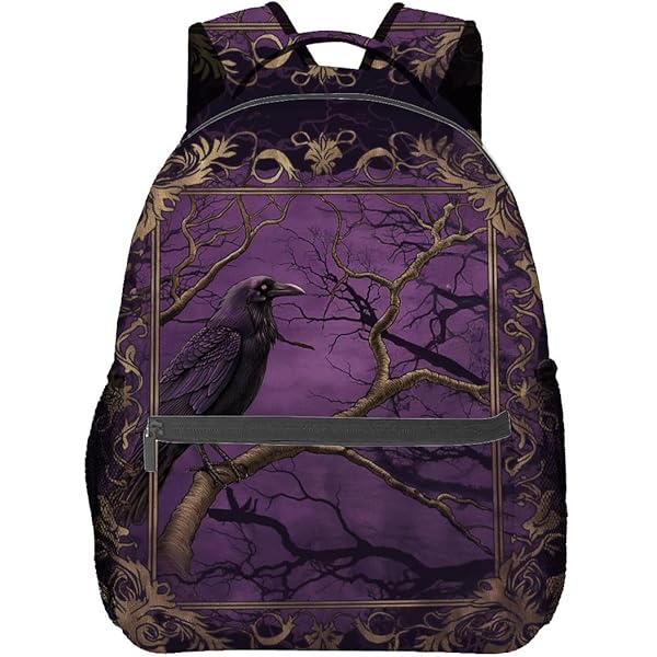 Amazon.com: OUSIKA Cool Evil Skull Print Backpack Large Travel