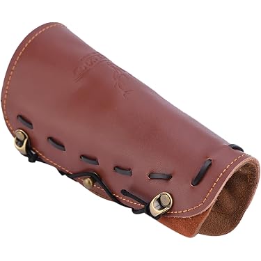 Protection avant bras en cuir (Marron