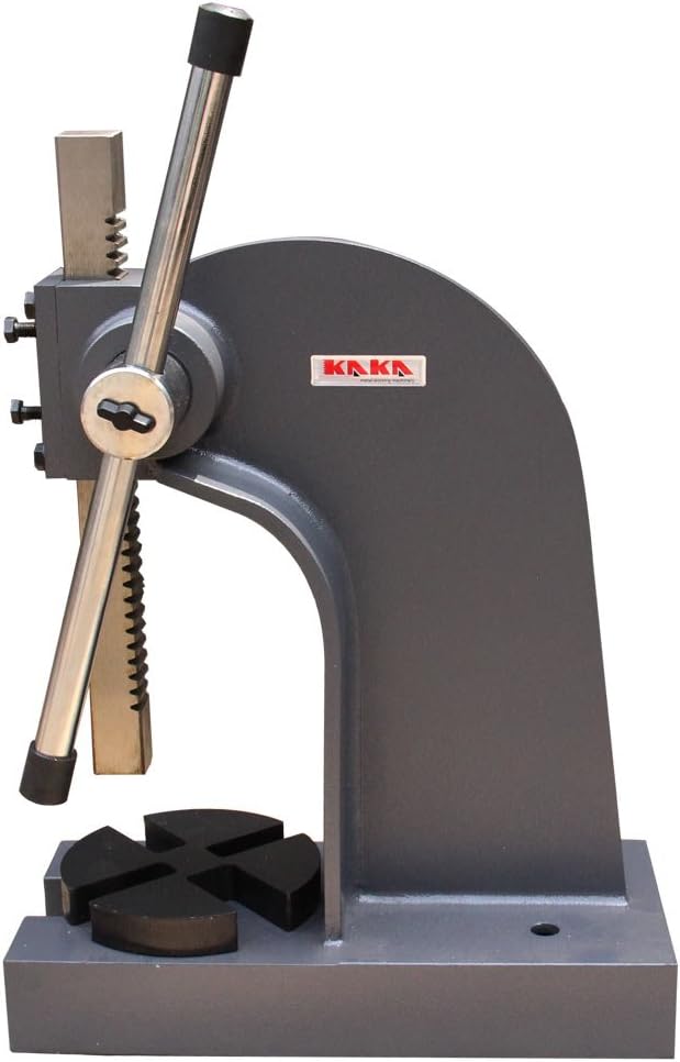 Kaka Arbor Press, 1/2 Ton Cast Iron Arbor Press, 3" Height Heavy Duty