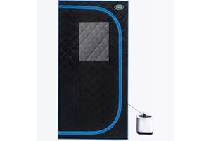 LTCCDSS Steam Sauna, Portable Sauna for Home, at Home Sauna Tent, Indoor Sauna Home for Personal SPA, Fast Heating Easy to Install, with Steam Generator and Chair