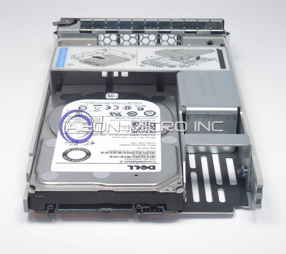 Dell 600GB 15K SAS 3.5" 12Gb/s HDD Hybrid KIT 13 GEN HTYGX