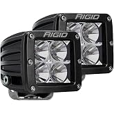 RIGID INDUSTRIES D-Series PRO LED Light Pods Flood, Pair