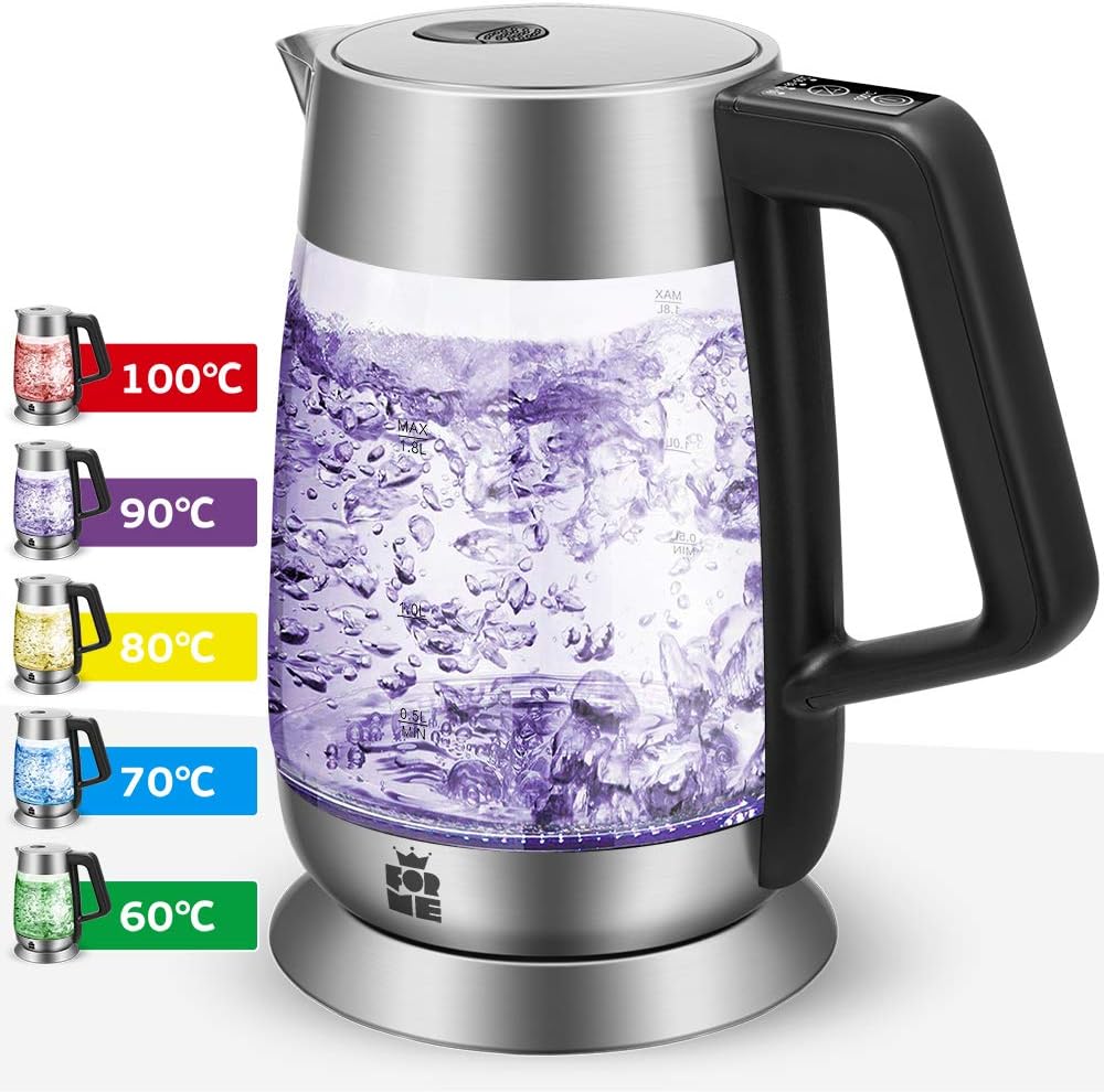 bollitore elettrico tutto vetro