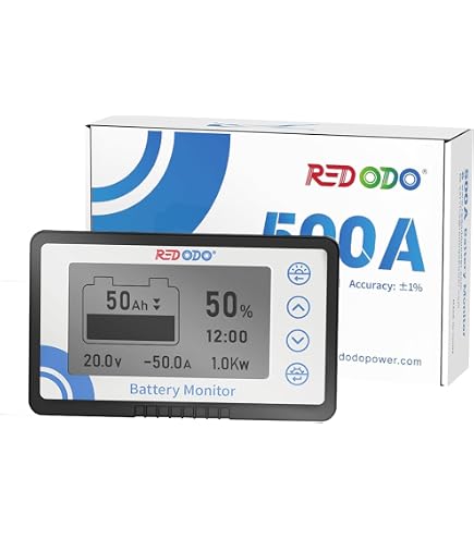 thumbnail image 2 of DC 0-200V 200A Digital Combo Meter – Dual Display Battery Monitor & Power Supply Tester (ZS) 2 of 3