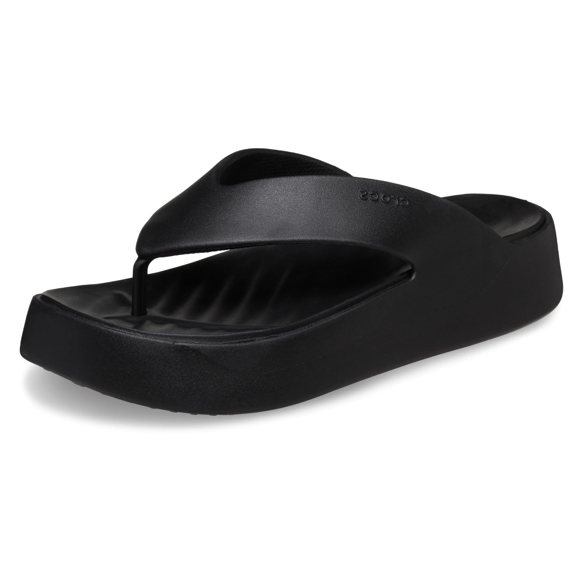 Photo 1 of ***REFERENCE PICTURE***Crocs Women's Getaway Platform Flip Flop Sandals, Black, 7
