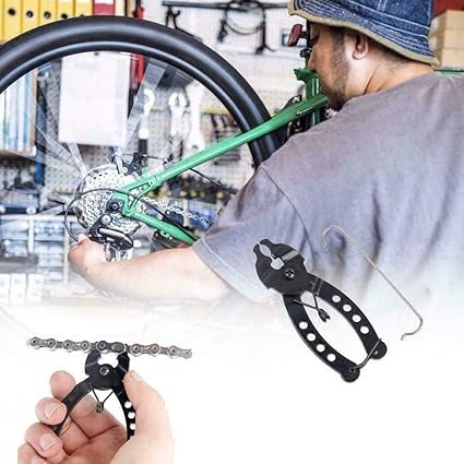 bike chain quick link removal