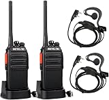 Retevis RT24 PMR446 Walkie Talkie Two Way Radio 16 Channels USB Charger