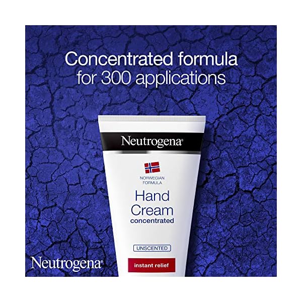 Neutrogena-Norwegian-Formula-Hand-Cream-Concentrated-Unscented-75-ml-Immediate-and-Lasting-Relief-300-Applications Neutrogena Norwegian Formula Hand Cream Concentrated Unscented, Immediate and Lasting Relief With Glycerin, 75 ml (300…