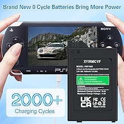 XYIRMCYF 2PCS PSP 1000 Battery