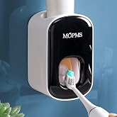 MOPMS Automatic Toothpaste Dispenser Wall Mounted for Kids and Adult 1Pcs | Automatic Toothpaste Squeezer Holder for Bathrooms