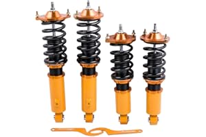 ZYAUTO Coilovers for Mazda Miata MX5 MX-5 NA NB 1989-2005 Suspension Coil Spring Struts Shock