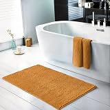 Emma Barclay Noodle Soft Touch Non-Slip Bath Rug Ochre 40x60cm view 3