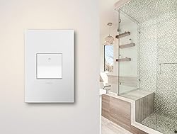 Legrand adorne 20A 4-Way Paddle Switch in Gloss
