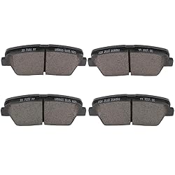SCITOO D1284 Rear Ceramic Brake Pads Sets Fit For