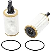 2 Pcs Engine Oil Filter Compatible With Mercedes-Benz Vehicle C, CLS, E, CLE, S, ML, SL Series, Replace #2761800009, HU7025z, OX814D, L394