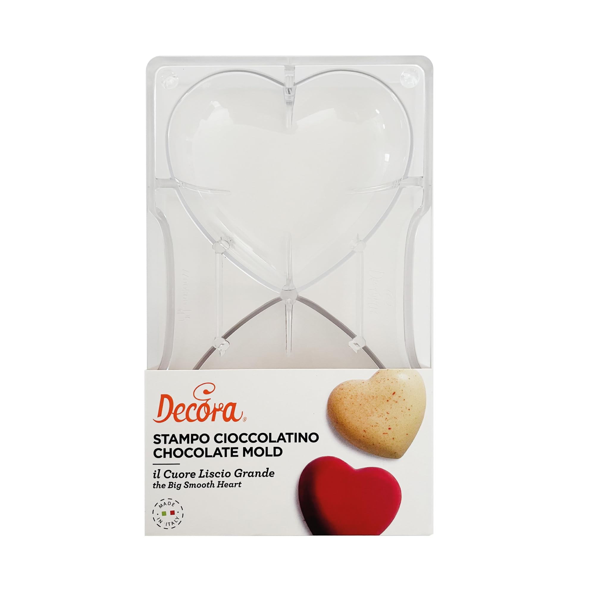Decora 50077 Chocolate Hearts Mould, polycarbonate, 27.5 x 18 x 5 cm — image 1