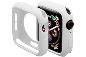 Miimall Compatible for Apple Watch 42mm Case Series 2 & 3 Cover Case, Ultra-Thin Protective iwatch Bumper Cover Case for Apple Watch 42mm White