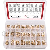 Hilitchi 720-Pcs [0.1uF-100nF] DIP Monolithic Multilayer Ceramic Chip Capacitors Assortment Kit - 24 Value