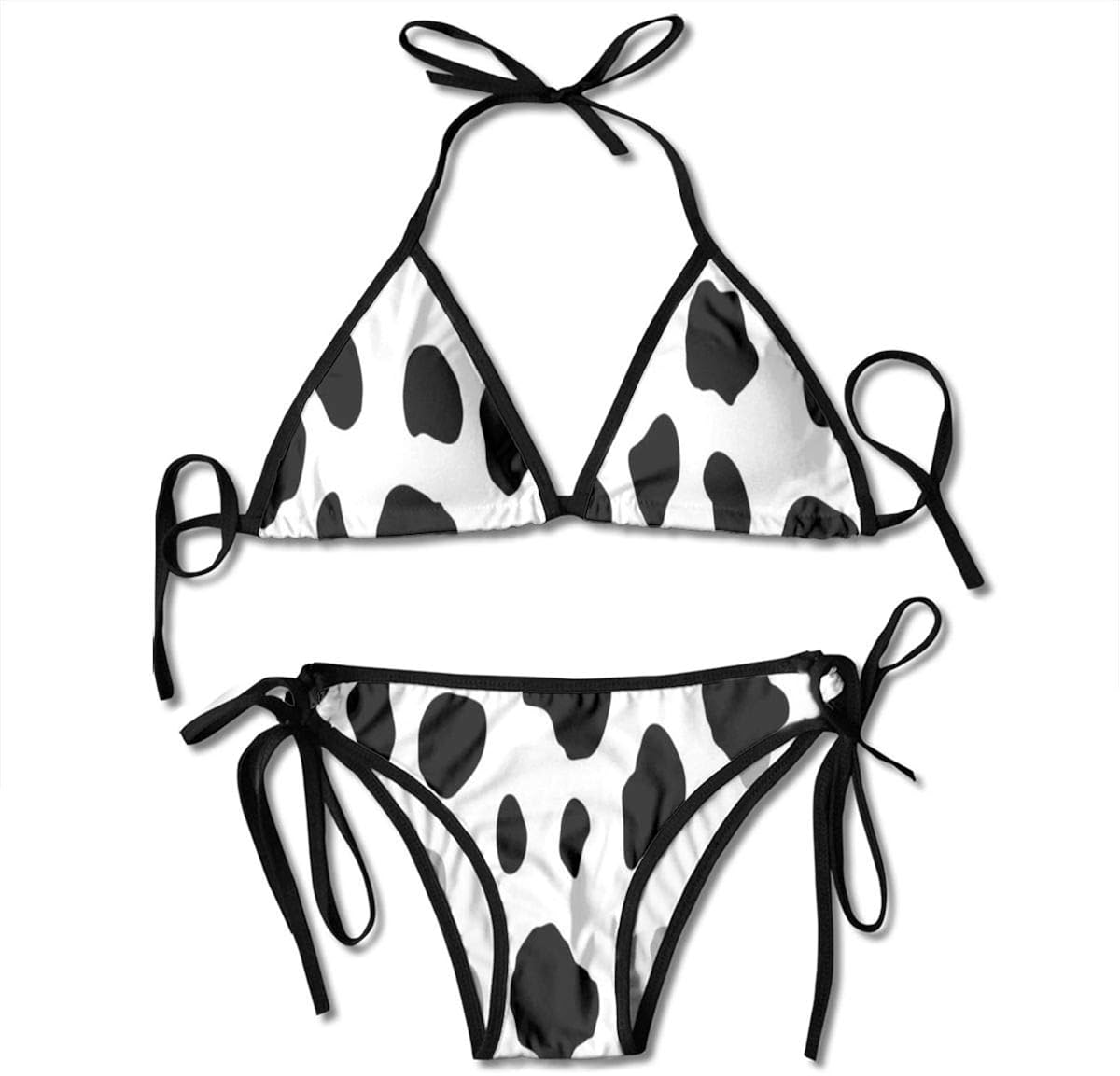 Cartoon Cow Bikinis My XXX Hot Girl