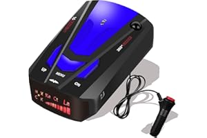 YOCVIKEY New Upgraded Driving Aids, Real-Time Speed Alert System with Voice Prompts, 360 Auto Detection, Automatic Silent Memory040724