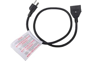 TOPINCN Deep Fryer Magnet Power Cord Replacement, Magnetic Power Cord with Secure Connections for 8L 10L Electric Fryers Home