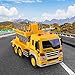 Gizmovine Friction Powered Lift Bucket Truck Toy, Super Duty Lift Construction Vehicle Toy for Kids, 1:16 Scale