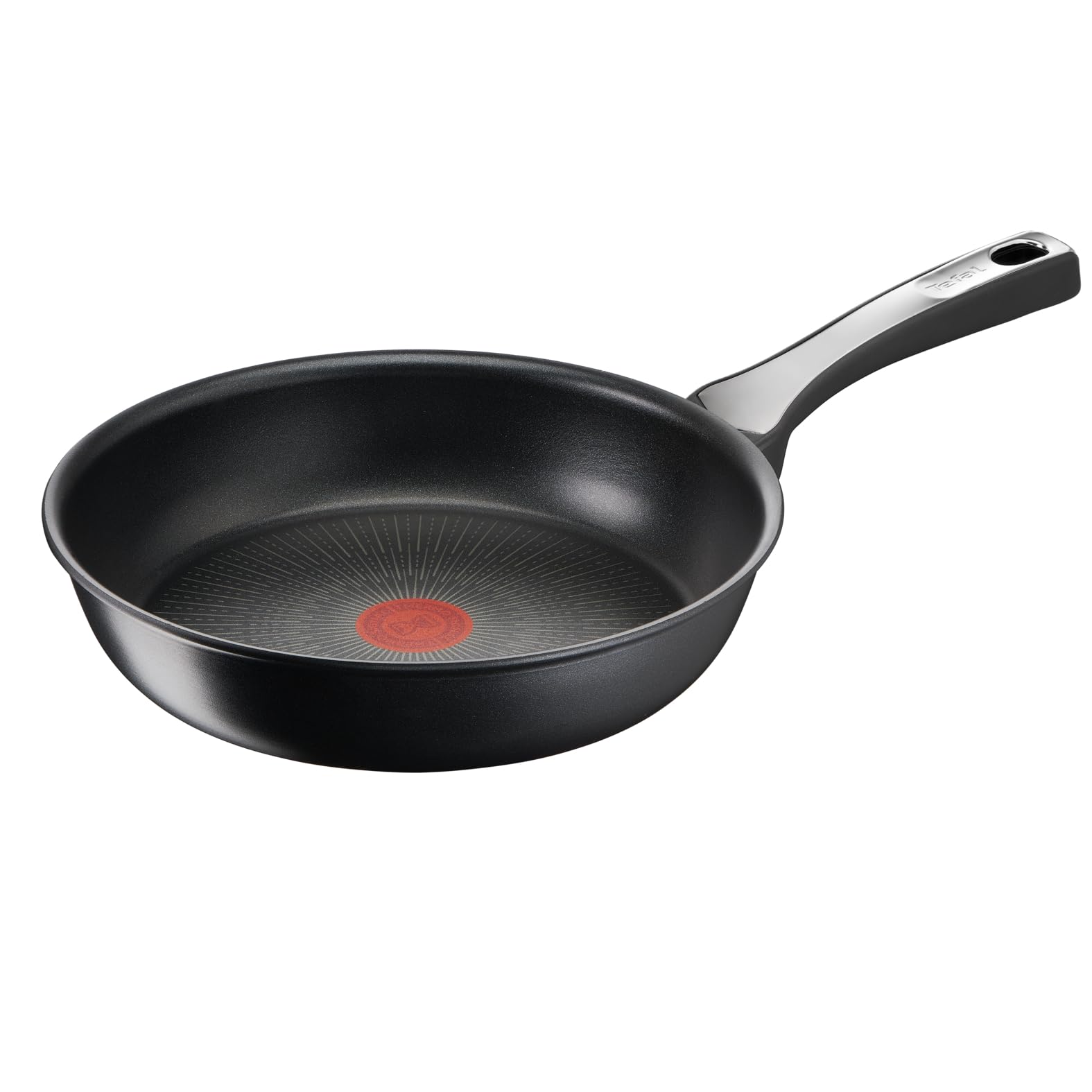Tefal Unlimited On, Premium Cookware, 28 cm Frying Pan, UK's Long Lasting Non-Stick, Heat Indicator, Induction Hob Compatible, Dishwasher Safe, Aluminium, Black, G25906AZ โ image 1