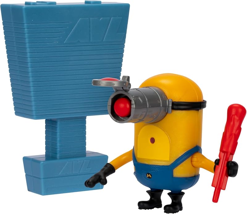 MINIONS Despicable Me 4 Launch & Blast Mega Mel Action Figure