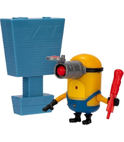 Figurine Kawada Agent Dave - Les Minions, Modele De Luxe 20cm, Moche Et Méchant ME4