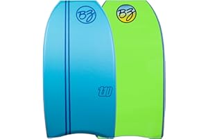 BZ BodyBoards - T-10 Progressive Series Bodyboard - HDPE Slick - Crescent Tail - PHUZION Core - 8lb Deck
