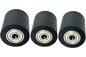 BEITESI Mechanical Pulley Bearings,Roller Idler Bearing Pulley，Chain Pulley,Tensioner Pulley Guide,Suitable for Street Bikes and Motorcycles