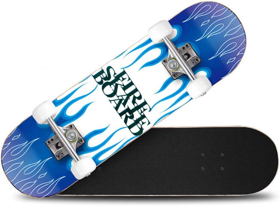 Keep Che Retro Skate Board Maple Wood,Double Kick Complete Trick Skateboards Cruiser Beginners Longboard With Maple Deck Adult Boys also Girls Skateboard
