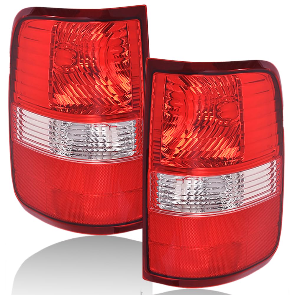 Photo 1 of ******************One of these items is incomplete**********
CHEDA Pair Tail Light w/o Bulbs Compatible with Ford F150 Lariat XL New Body Style 2004/ Fit F150 King Ranch, Lariat, XL 2005-2006 Rear Lamp Assembly Pilotos Traseros Conjunto