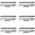 Flex-Fence - Decorative Versa Fence - Pack of 6
