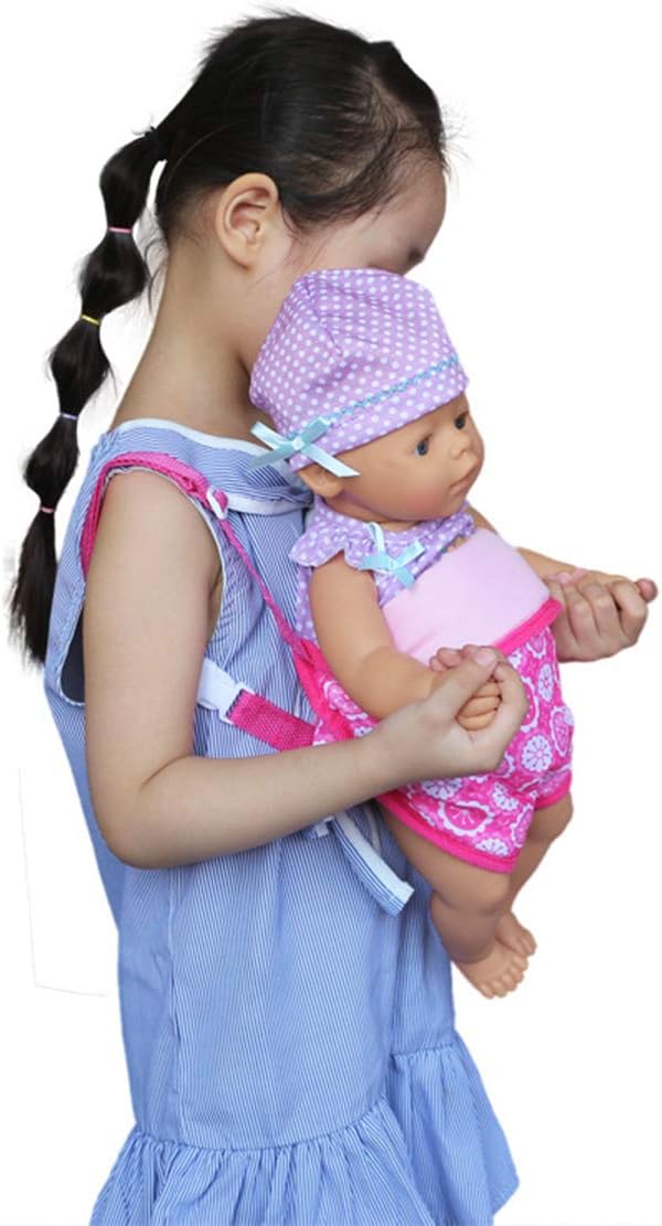 Poupee De 18 Pouces Hihivia Lot De 2 Sacs De Rangement Pour Porte Bebe Poupee Sac A Dos Avant Et Arriere Accessoires De Poupee De Sac Portable Pour Poupees De 43 Cm Accessoires