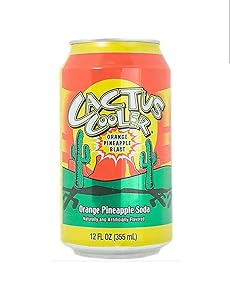 Cactus Cooler Orange Pineapple Soda Pop