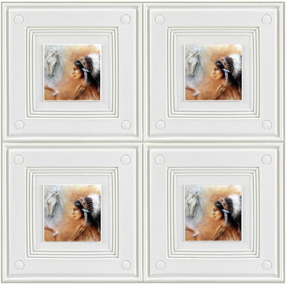 Beautiful Airbrush Painting Young Native Indian Wall Stickers For Toddlers Wallpaper Decoration Wallpaper Modern For Bedroom Living Room Background Wall Decor Amazon Com