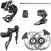 SRAM Force eTap AXS Road Groupset - 2x12-Speed, HRD Shift/Brake Levers, FM | Calipers, CL Rotors, Chain, F/R Derailleurs,