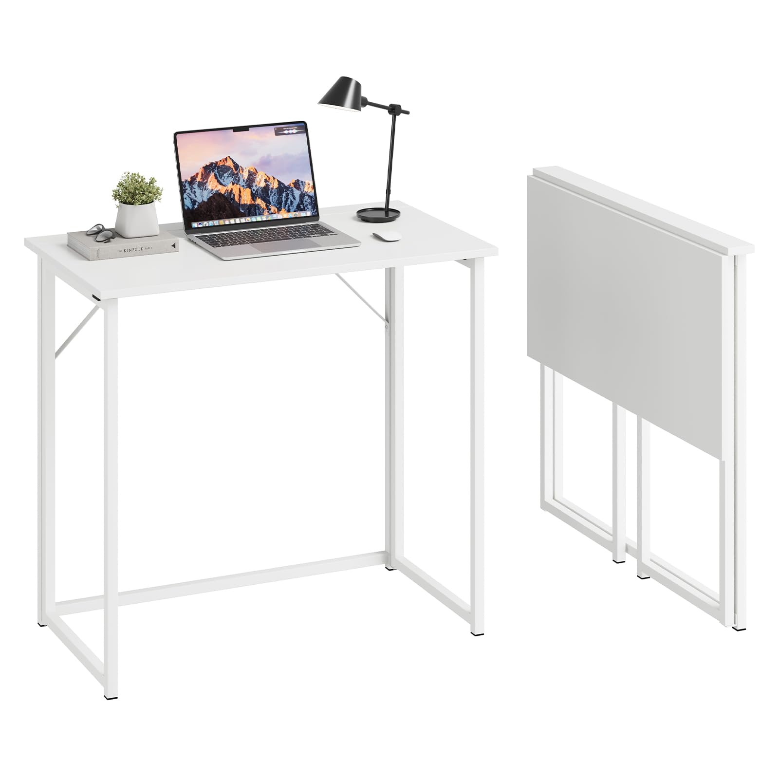 Dripex Klapptisch 80x46 cm Klappschreibtisch Faltbar Tisch