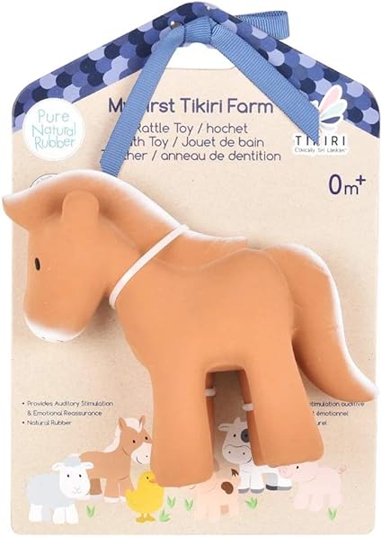 rubber farm animal toys
