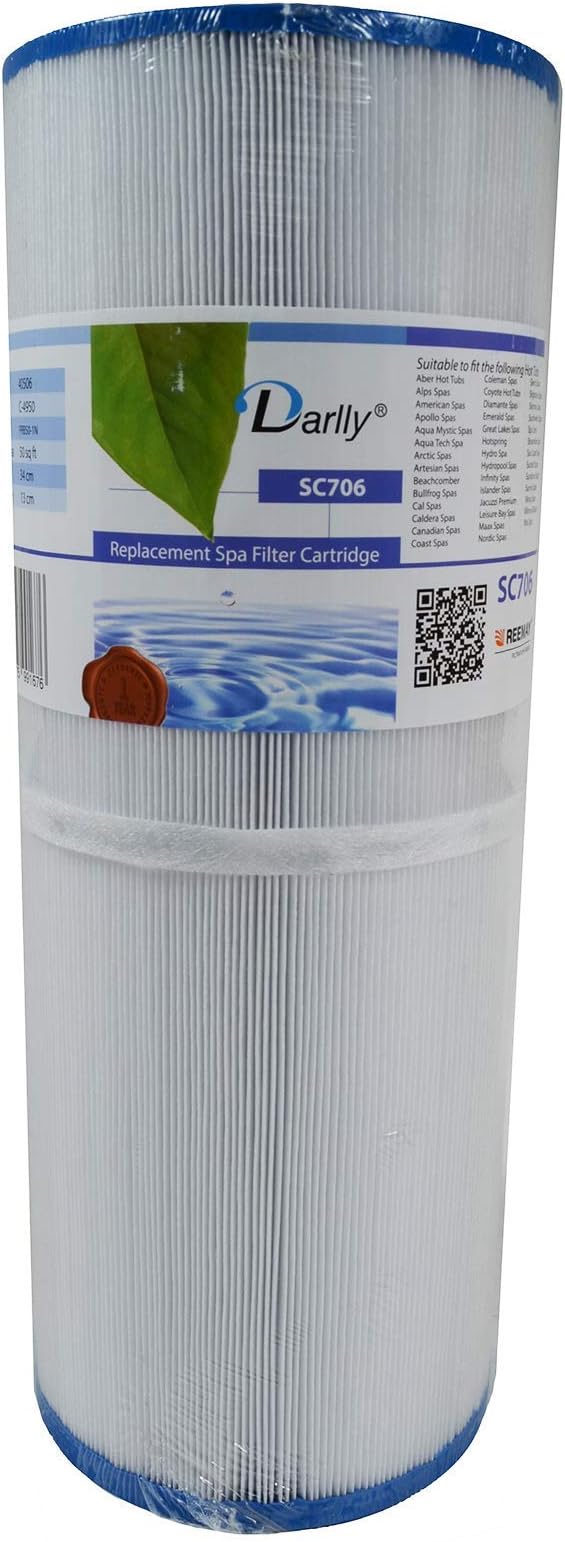 Darlly Hot Tub Filter C4950 Unicel 50' Spa Cartridge PRB501N Darlly
