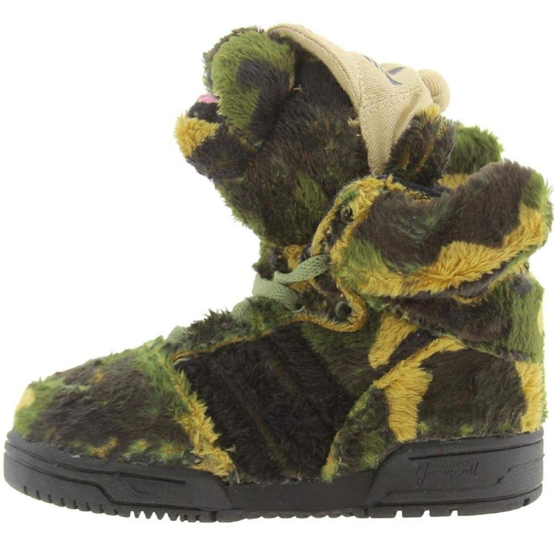 adidas JS Camo Bear I by Jeremy Scott/Earth Green/Black/Shiftoliv / Q20918