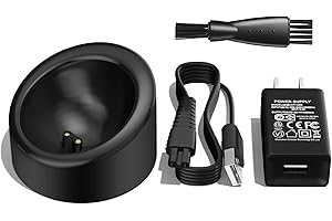 FGIEU Replacement for MANSCAPED Charging Dock Compatible with MANSCAPED Lawn Mower 3.0/2.0 Electric Groin Hair Trimmer The Weed Whacker Nose and Ear Hair Trimmer Adapter Power Cord