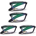 LUFF Folding Reading Glasses for Men Readers for Women Anti Blue Light Glasses
