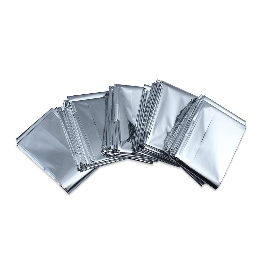 Paquete De Supervivencia Emergencias Manta carpa de aluminio a prueba de Solar