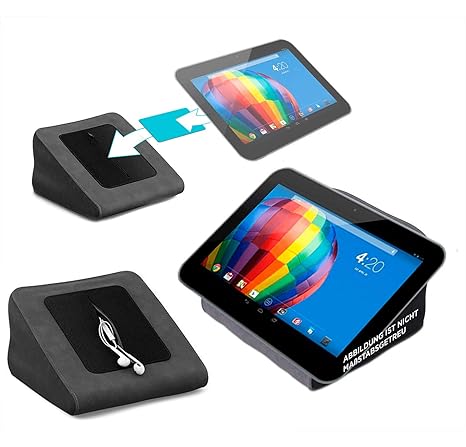 reboon Tablet Kissen für das Toshiba Excite Pure - ideale iPad Halterung, Tablet Halter, eBook-Reader Halter für Bett & Couch
