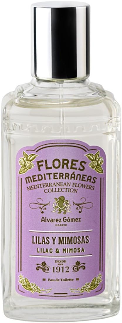 Alvarez Gomez Mediterranean Flowers Lilac & Mimosa Eau de Toilette, 80 ml