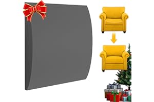 MYLIFESION Couch Cushion Support for Sagging Seat Sofa Couch Supports for Sagging Cushions Curved High Density Foam Grey Pack of 1