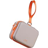 TELESIN DisAdv Carrying Case for DJI Osmo Action 6 and Official Accessories, Waterproof Hard Carrying Bag for Camera Batteries Filter Mount, DJI Osmo Case Hard Shell Action Camera Bag, Grey