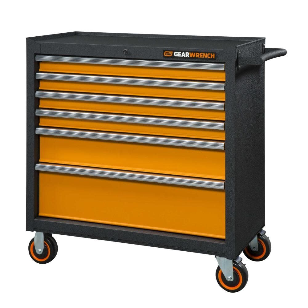 GEARWRENCH 36" 6 Drawer GSX Series Rolling Tool
